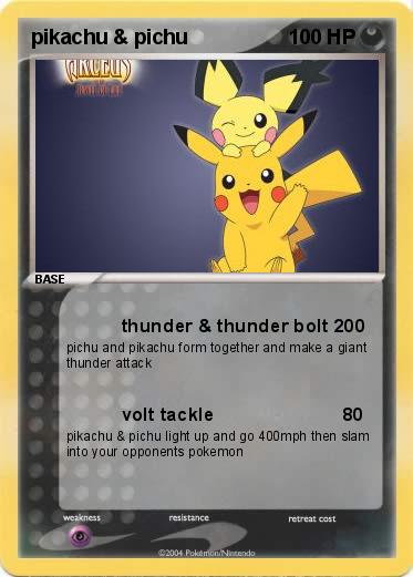 Pokemon pikachu & pichu