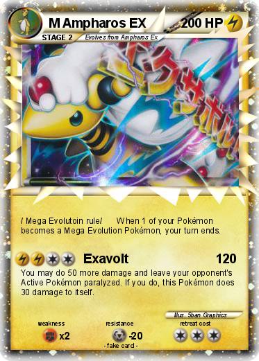 Pokemon M Ampharos EX