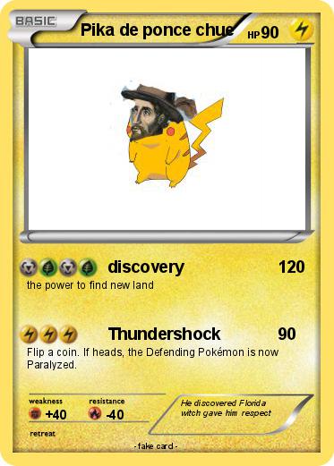 Pokemon Pika de ponce chue