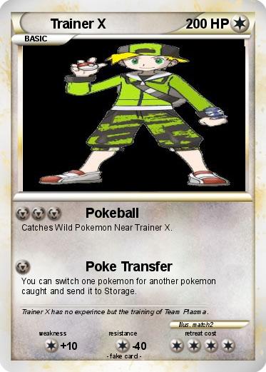 Pokemon Trainer X