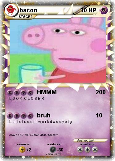 Pokemon bacon