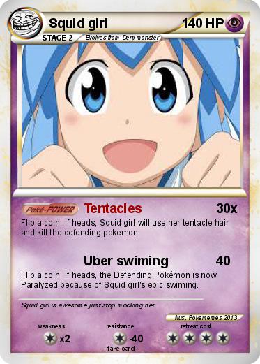 Pokemon Squid girl