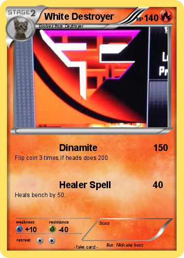 Pokemon White Destroyer