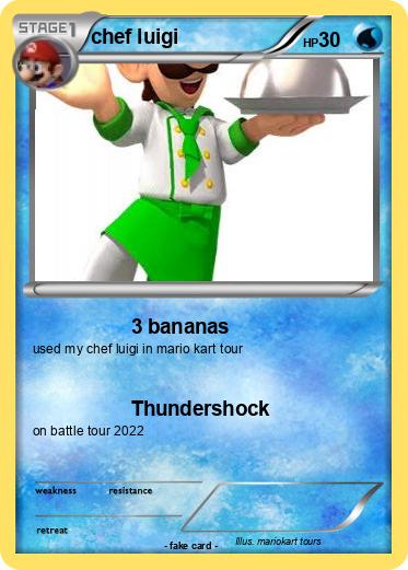Pokemon chef luigi
