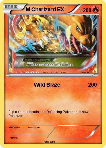 Pokemon M Charizard EX