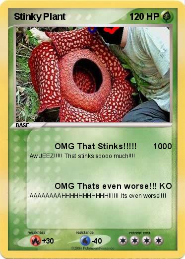 Pokemon Stinky Plant