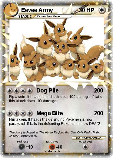 Pokemon Eevee Army