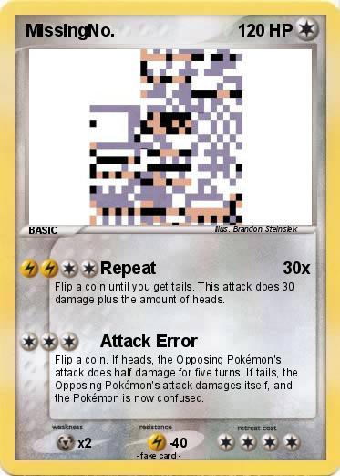 Pokemon MissingNo.