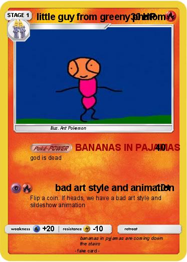 Pokemon little guy from greeny phatom