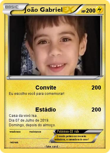 Pokemon João Gabriel