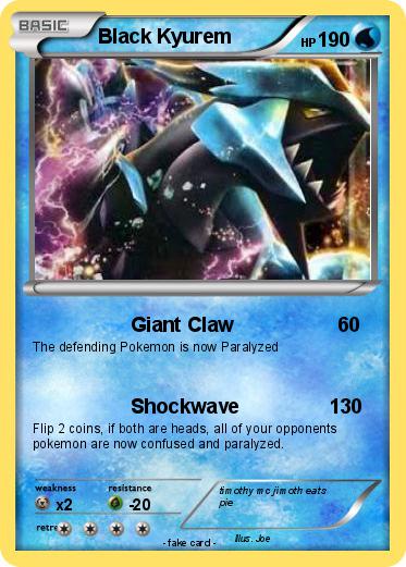 Pokemon Black Kyurem