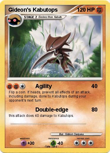 Pokemon Gideon's Kabutops
