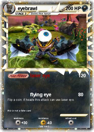 Pokemon eyebrawl