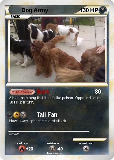 Pokemon Dog Army