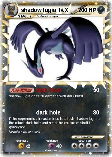 Pokemon shadow lugia  lv.X