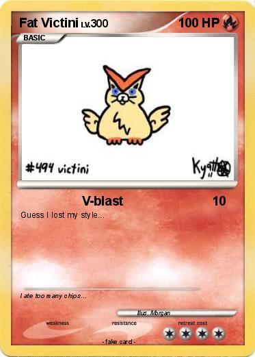 Pokemon Fat Victini