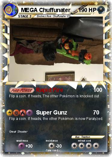 Pokemon MEGA Chuffunater