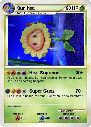 Pokemon Sun heal