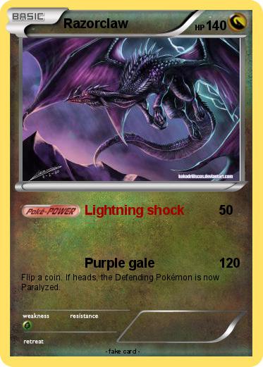 Pokemon Razorclaw