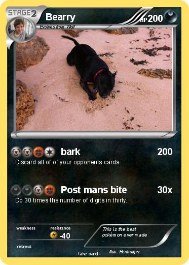 Pokemon Bearry