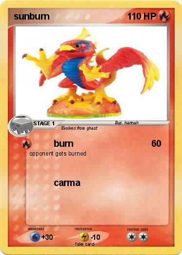 Pokemon sunburn