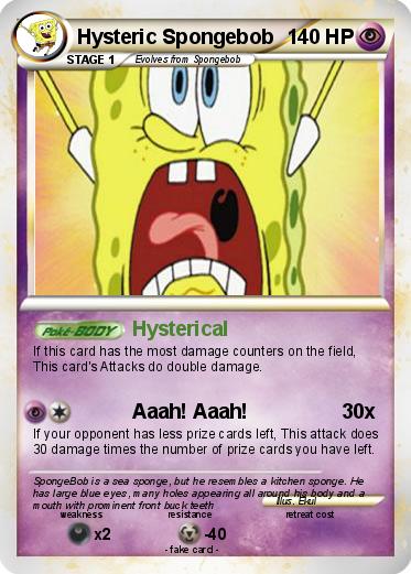 Pokemon Hysteric Spongebob