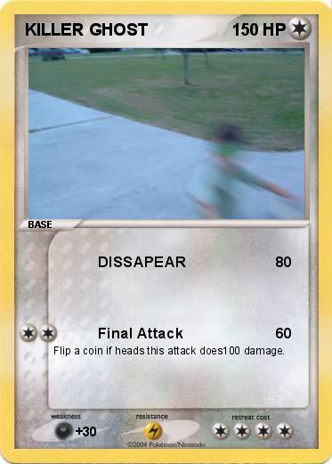 Pokemon KILLER GHOST