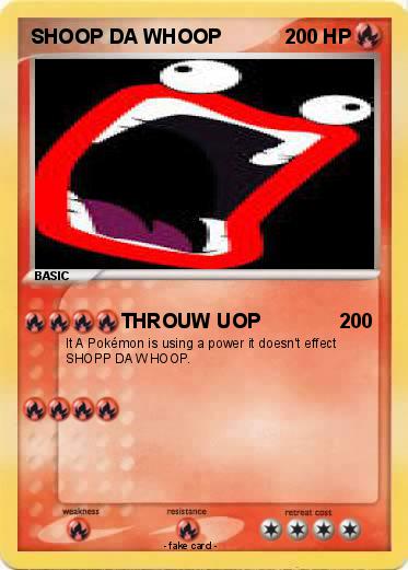 Pokemon SHOOP DA WHOOP Pokemon SHOOP DA WHOOP