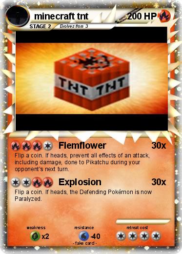 Pokemon minecraft tnt