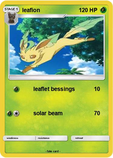 Pokemon leafion