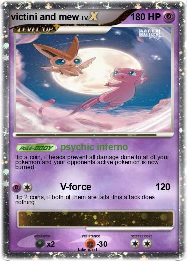 Pokemon victini and mew