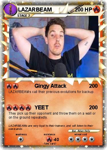 Pokemon LAZARBEAM