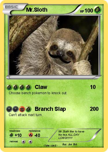 Pokemon Mr.Sloth