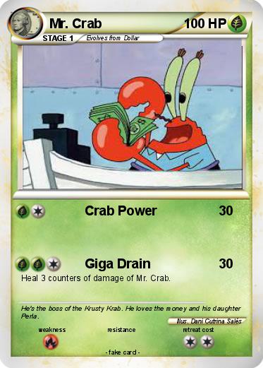Pokemon Mr. Crab