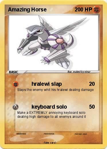 Pokemon Amazing Horse