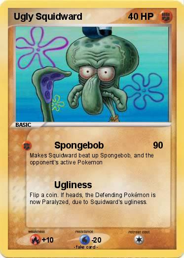Pokemon Ugly Squidward