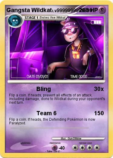 Pokemon Gangsta Wildkat