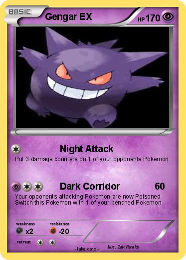 Pokemon Gengar EX