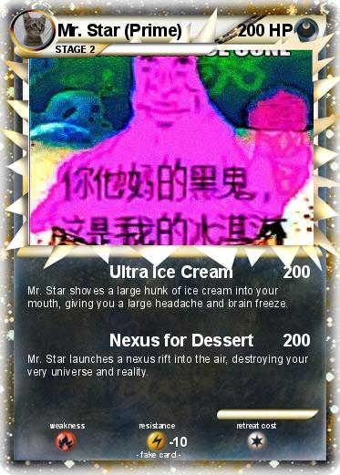 Pokemon Mr. Star (Prime)