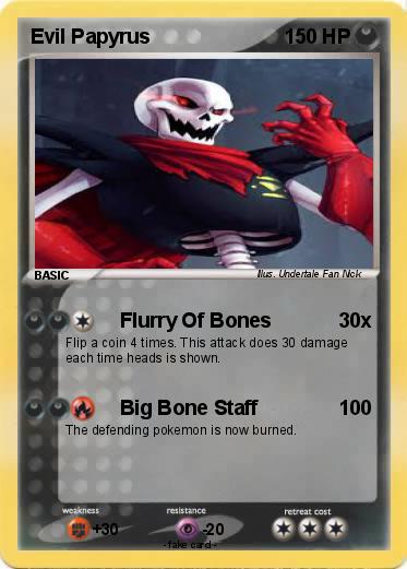 Pokemon Evil Papyrus