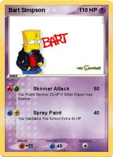 Pokemon Bart Simpson