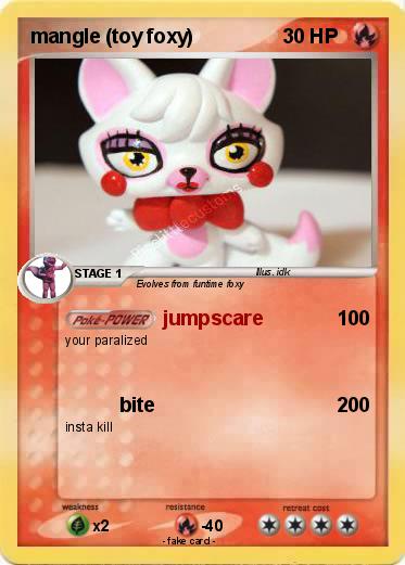 Pokemon mangle (toy foxy)