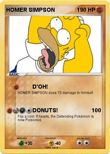 Pokemon HOMER SIMPSON