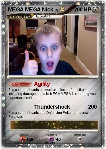 Pokemon MEGA MEGA Nick