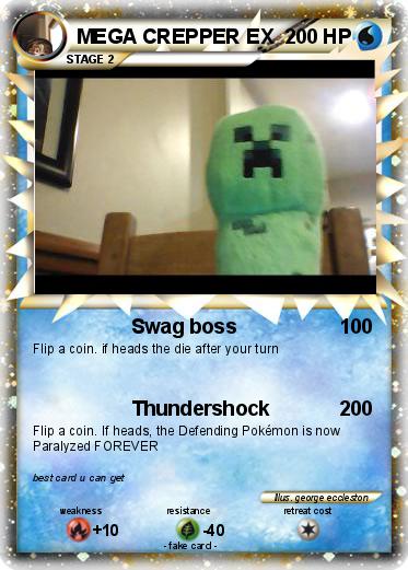 Pokemon MEGA CREPPER EX