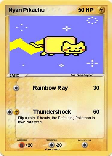 Pokemon Nyan Pikachu