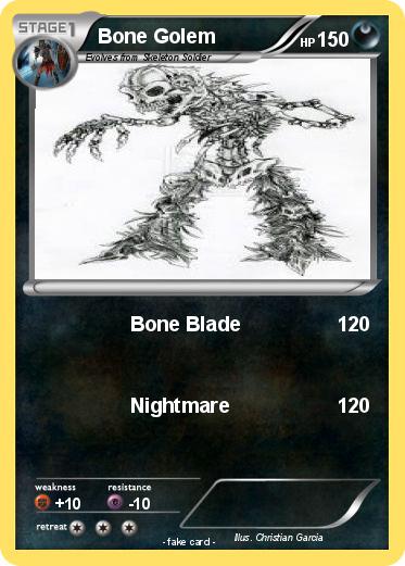 Pokemon Bone Golem