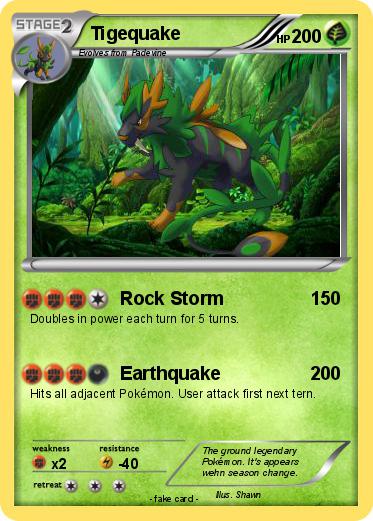 Pokemon Tigequake