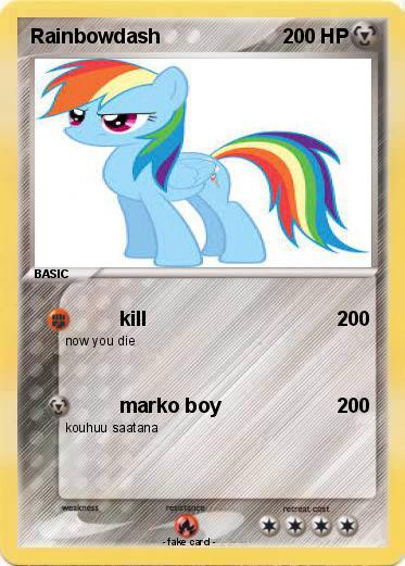 Pokemon Rainbowdash