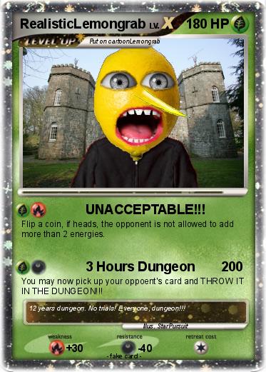 Pokemon RealisticLemongrab